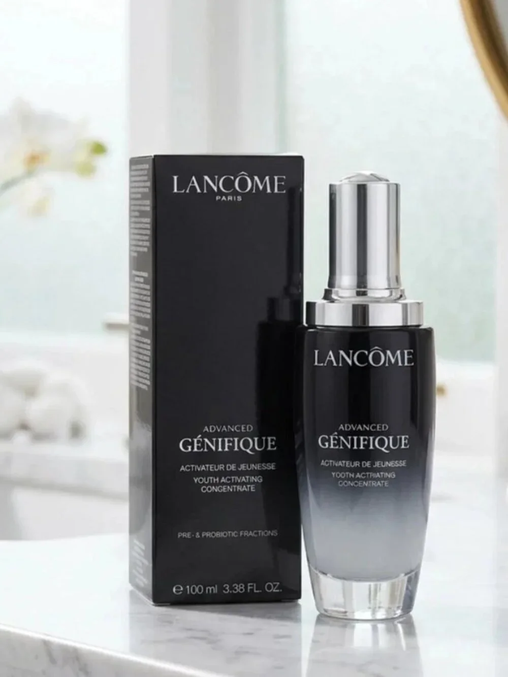 Lancôme Advanced Génifique Serum 100ml 3.38oz New Sealed Authentic